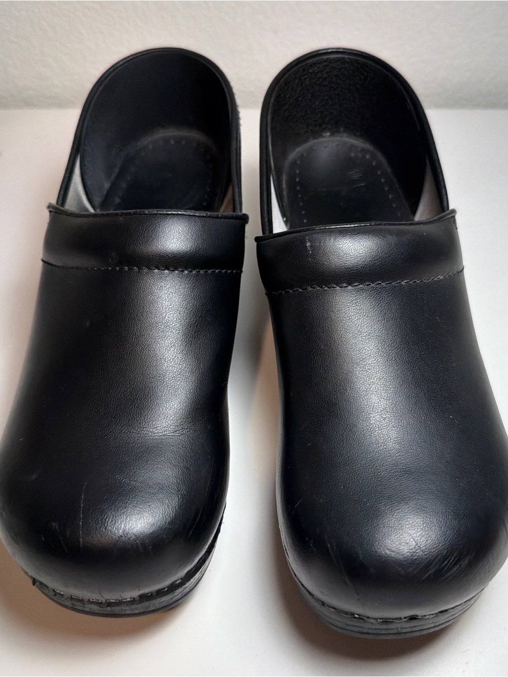 Dansko Black Professional Slip-On Clogs